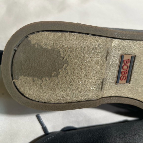 Skechers BOBS Women's Chill Luxe-Drifting Flat Ankle Boot Size 7 Gray EUC - Picture 8 of 8